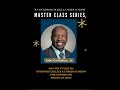 Hutchings Master Class Series with John Cornelious Jr., VP of Power Delivery at Georgia Power