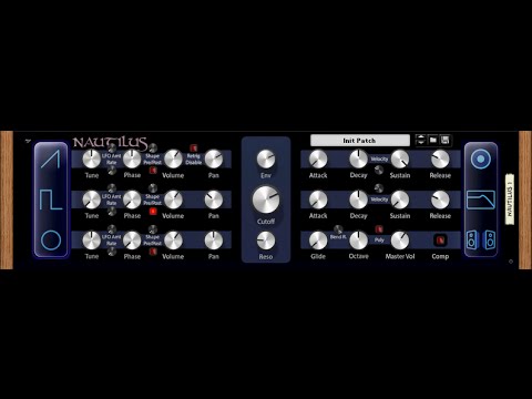 Nautilus Bass Synthesizer RE Test