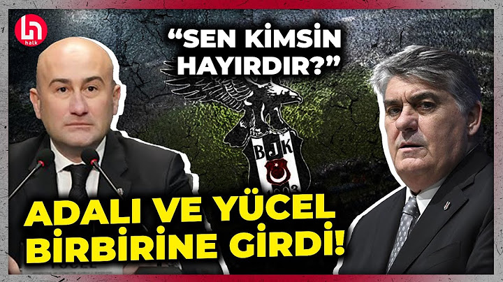 Beşiktaş Başkan adayları Serdal Adalı ve Yücel arasında tartışma alevlendi: "Sen kimsin, hayırdır?"