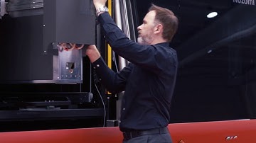 EFI Nozomi C18000 Single Pass LED Inkjet Technology