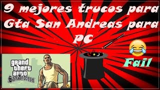LOS MEJORES TRUCOS DE GTA SAN ANDREAS PARA PC 2016| TRUCOS PARA GTA SAN ANDREAS PC| LenderTutos 305