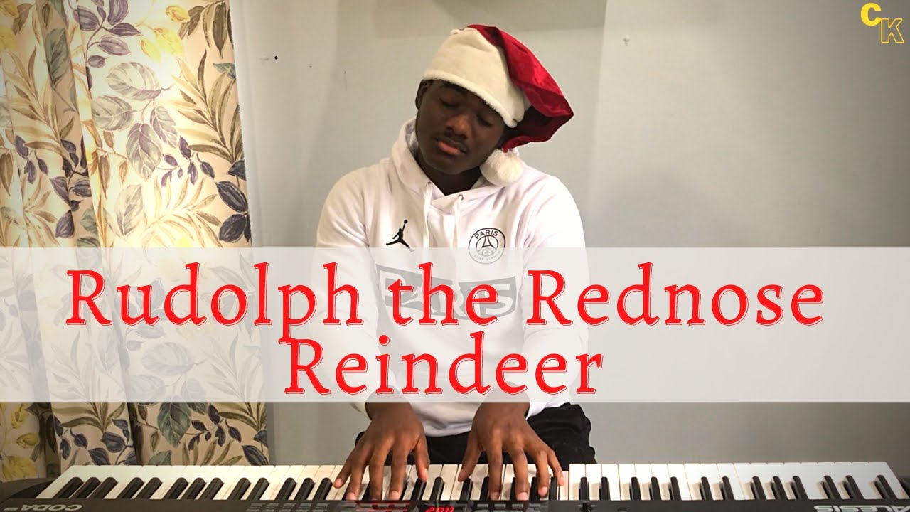 Rudolph the Rednose Reindeer | Piano Cover | Corey Keys - YouTube