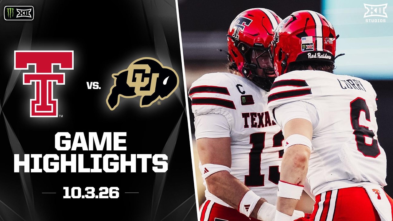 #12 Texas Tech vs. Colorado Highlights | 2026 Monster Energy ...