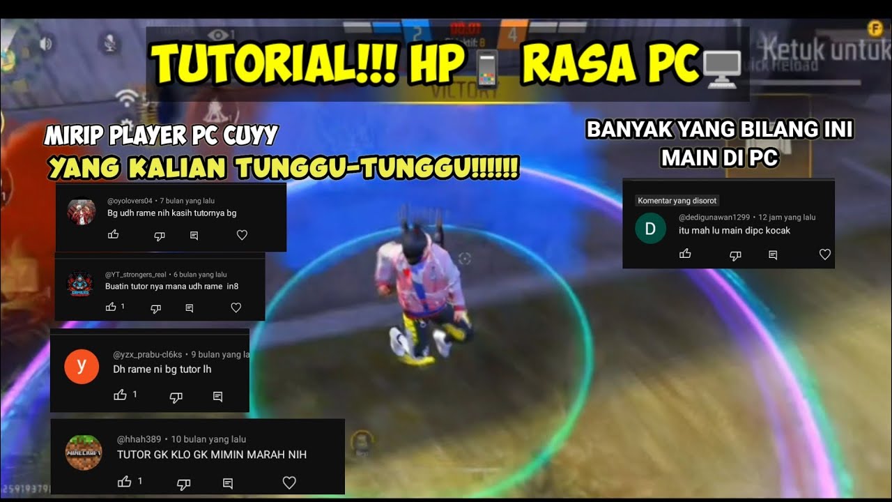TUTORIAL GAME PLAY MIRIP PLAYER PC🔥⚡📱🖥️ - YouTube