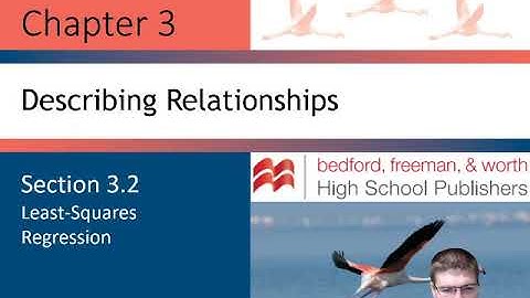 3.2 Least Squares Regression part 1