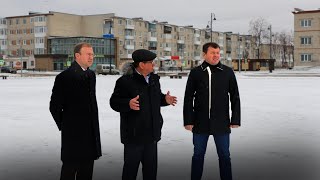 Евгений Старков и Дмитрий Жуков посетили Туринск с рабочим визитом