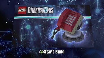 Lego Dimensions E.T. Fun Pack! Phone Home Instructions!
