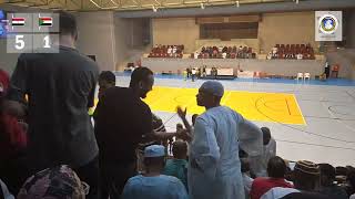 المباراة النهائية بين منتخب الجالية السودانية و المصرية ، بطولة الصالات للجاليات(٢)