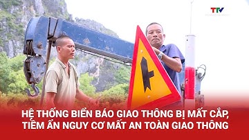 Hệ thống biển báo giao thông bị mất cắp, tiềm ẩn nguy cơ mất an toàn giao thông | NSTH