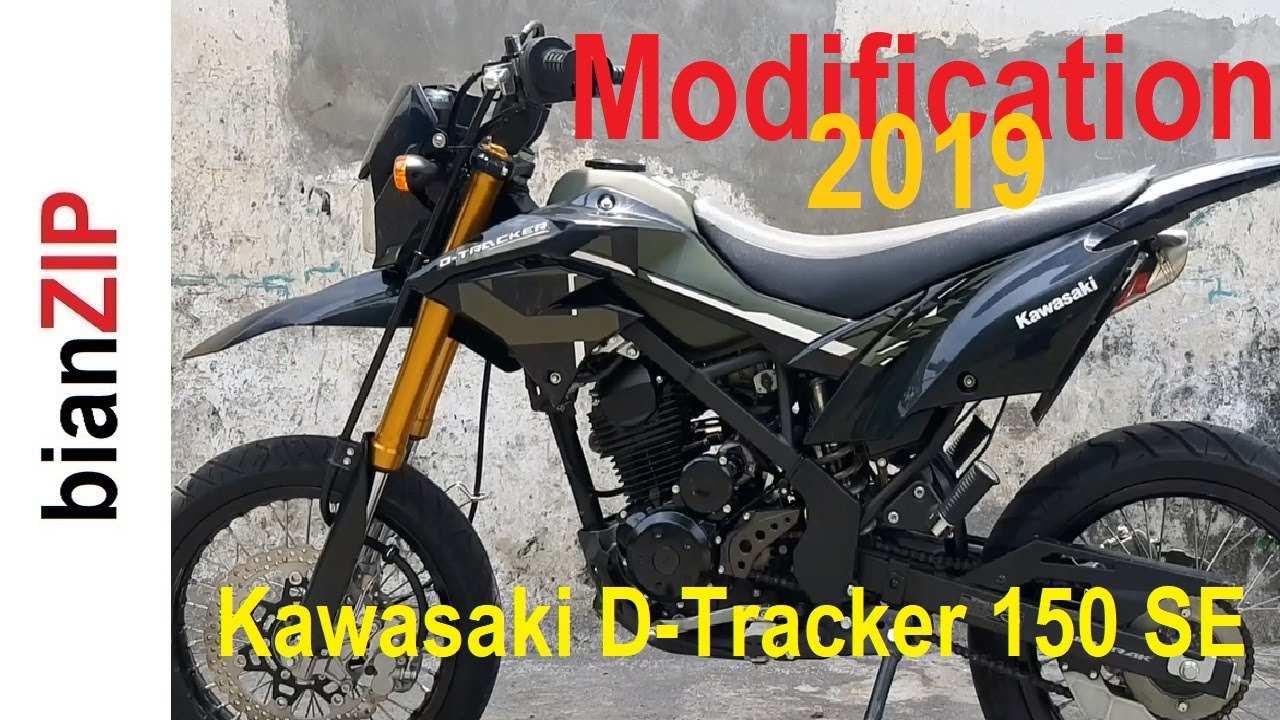 Kawasaki D Tracker 150 Se 2019 Modification Youtube