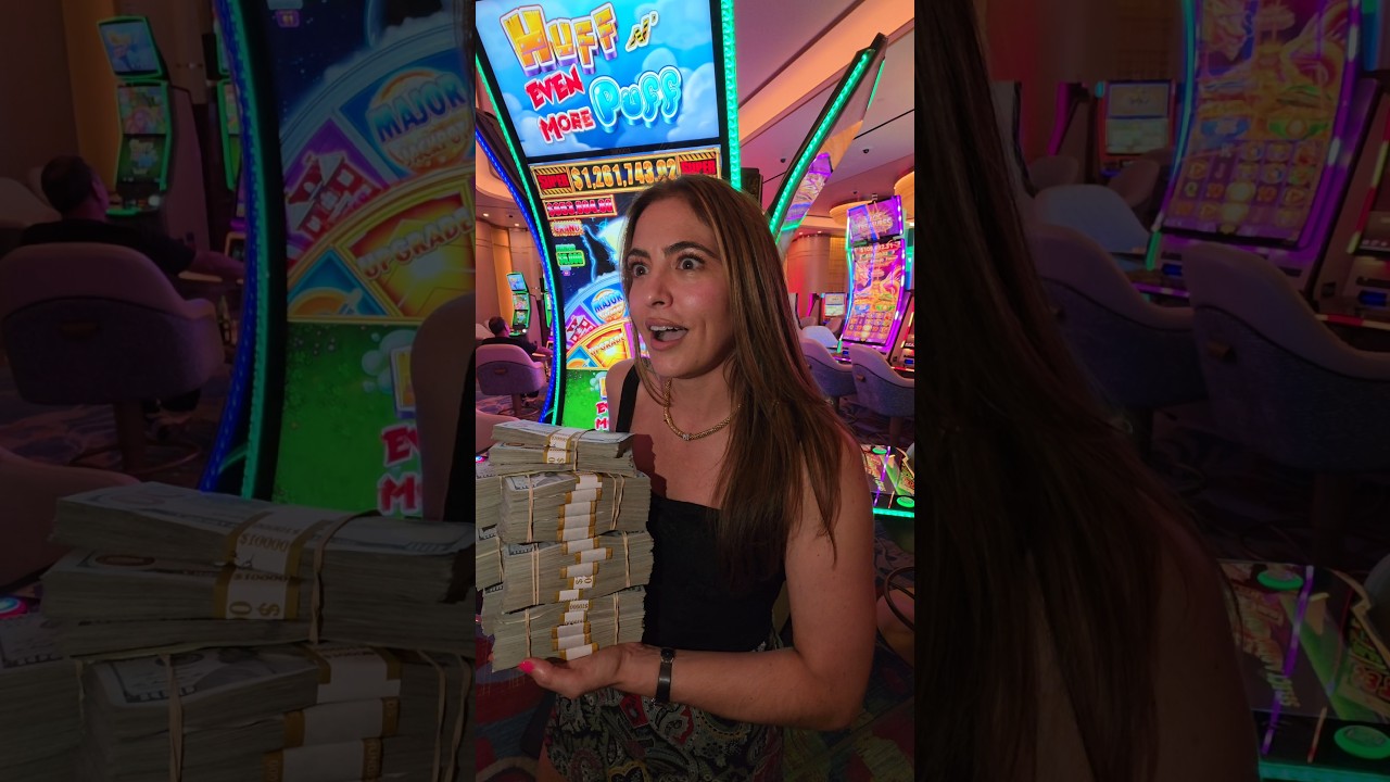 LUCKIEST DAY of My LIFE!!!! #slots #vegas #jackpot