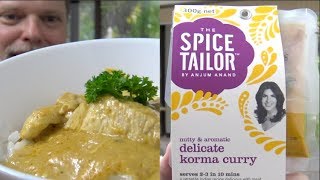 I Test The Spice Tailor Indian Korma Curry Mix