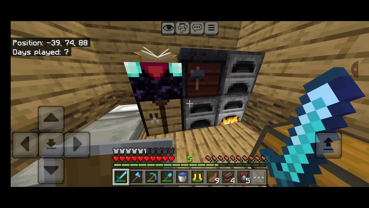 I have netherite armor and tools😀😀