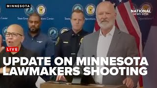 Officials provide update on search for the suspect involved in the shooting of Minnesota lawmakers