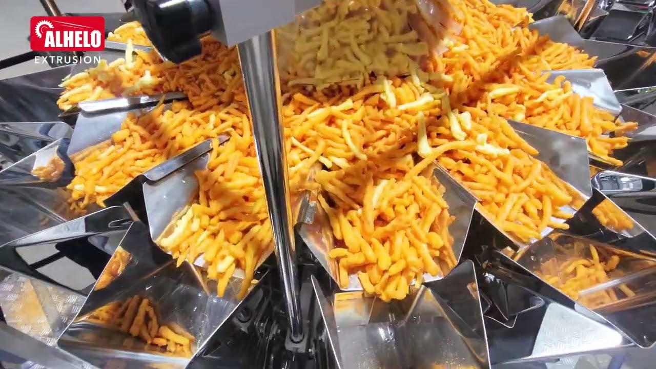 مشروع خط إنتاج سناكس الشيتوش شيبس   Packaging Machines Chips Snacks Cheetos ماكينات تعبئة وتغليف