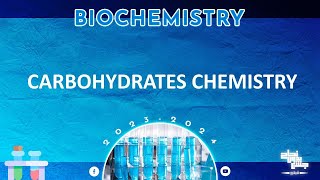 L1 , Carbohydrates chemistry 1 (monosaccharides and monosaccharides derivatives) , Biochemistry
