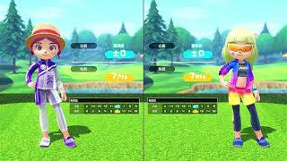 Nintendo switch sports golf practice 0916 part2 #nintendo #sports #golf #任天堂 #practice