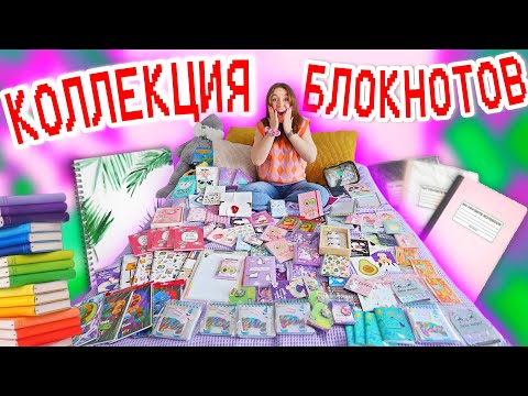 МОЯ КОЛЛЕКЦИЯ БЛОКНОТОВ 😱 Зачем так Много?!