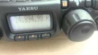 vk6du qso f8dgy/qrp Vibroplex  12 metres