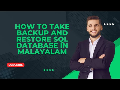 How to Take Backup and Restore Sql Database in Malayalam