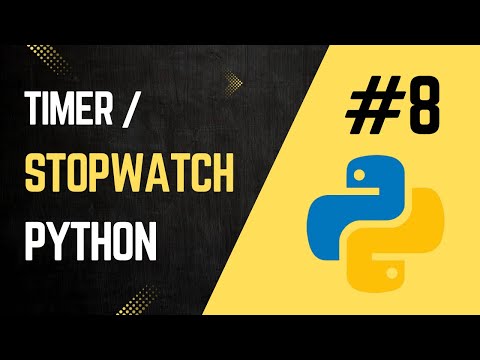 Build a Timer & Stopwatch in Python – Simple & Beginner Friendly