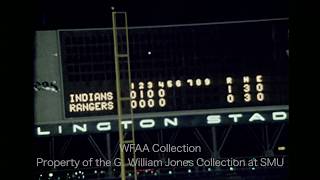 Highlights From The Texas Rangers vs Cleveland Indians -  May 2, 1972 (Silent)