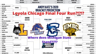 Bracketology 2021 (Perfect Bracket!) - Joe Lunardi Pick's
