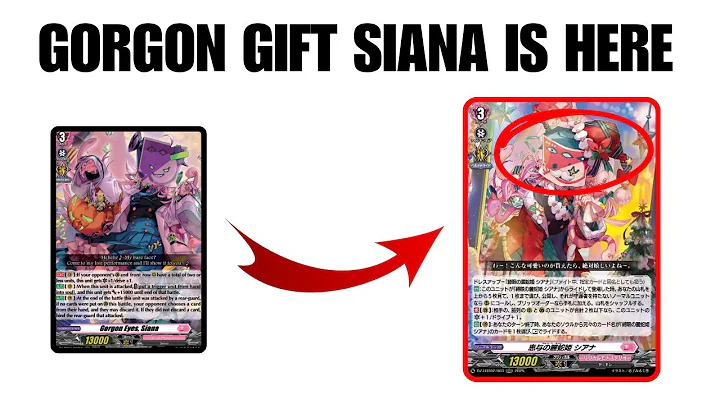 Gorgon Gift, Siana First Impressions | Cardfight!! Vanguard DZ-LBT02 Reveals