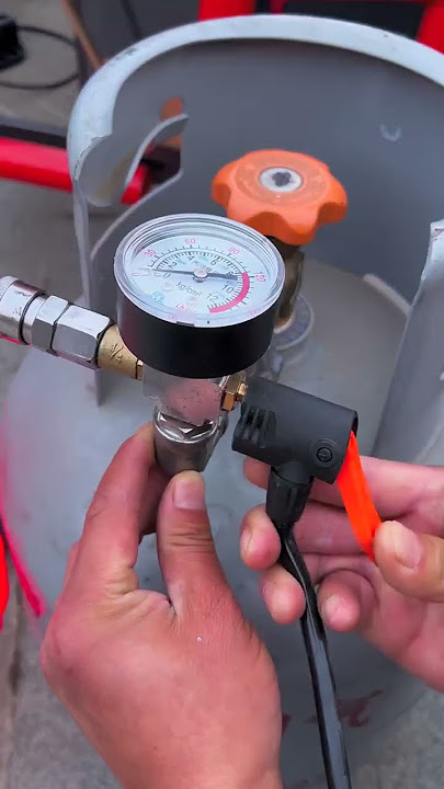 Once this valve is installed on your home's LPG tank, you won't need an air pump when you go out .