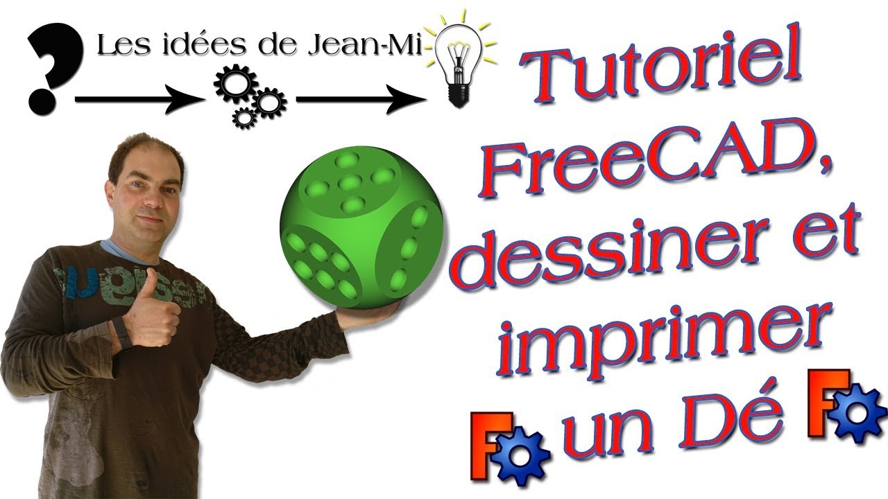Tutoriel freecad comment faire un dé