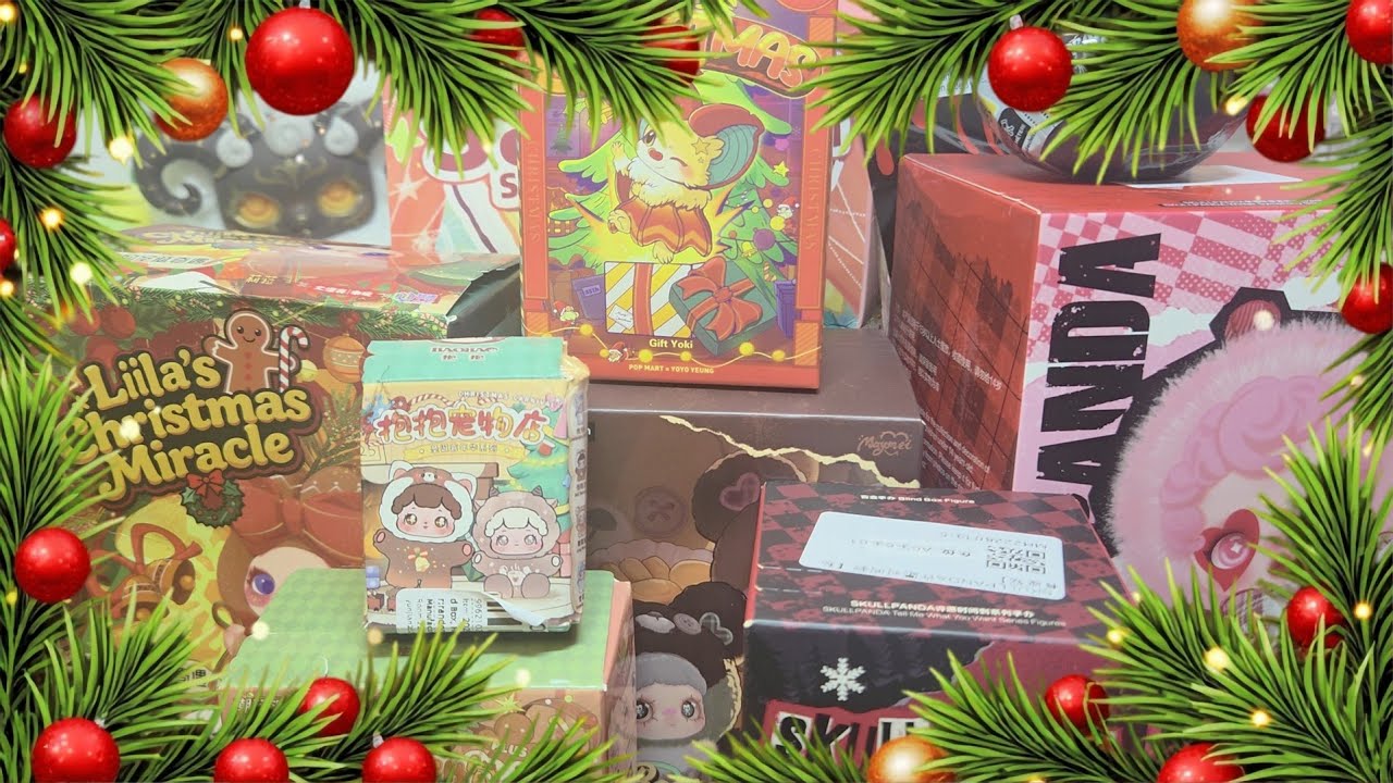 Let's open some Christmas and Holiday blind boxes!