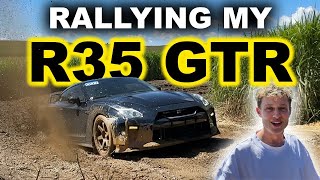 900 HP R35 GTR EXTREME RALLY TEST  CRAZY DRIFTS, OFFROADING AND MUDDING  OG SCHAEFCHEN