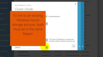 Create an HDInsight cluster using the Windows Azure Management portal