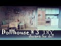 DIY: Dollhouse#2 How to make kitchen for doll Pullip, Monster High, Blythe,