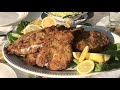 CHICKEN SCHNITZEL - easy instructions to classic Chicken Schnitzel recipe