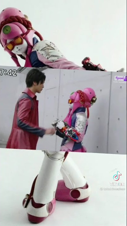 Kyuranger/enak nya jadi reptor di lamar 4 cowok ganteng