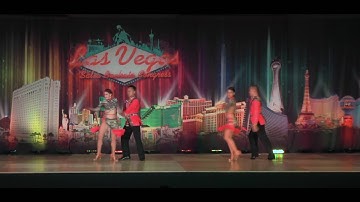 Piel Canela Dancers perform "Cuero" at the Las Vegas Salsa & Bachata Congress 2016