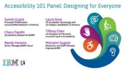 Accessibility 101 Panel - IBM Developer