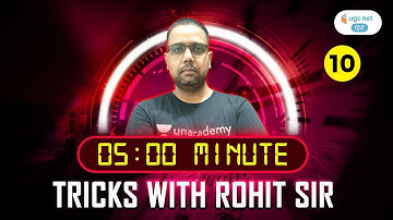 Logical Reasoning UGC NET Paper-1 | Useful Tricks | Short Tricks In 5 Minutes | by Rohit Sir