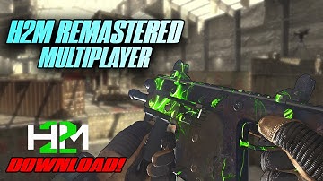 MW2 Remastered Multiplayer (H2M Mod) Killhouse Domination Gameplay (No Commentary) + Download