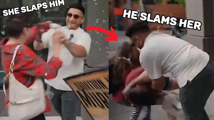 Delusional Woke Woman Slaps Man And INSTANTLY Regrets It