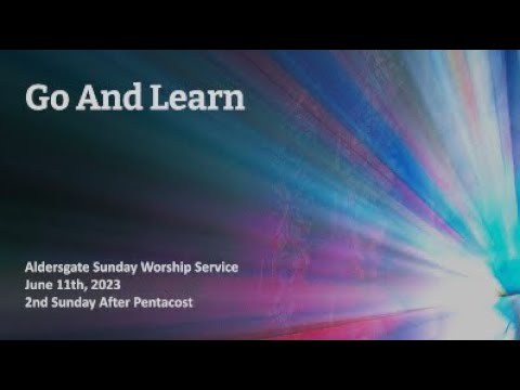 Sunday Worship, 06.11.