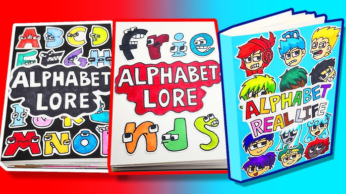 Alphabet Lore Humanized 😲 /Alphabet Lore human, Real-Time  Video  View Count