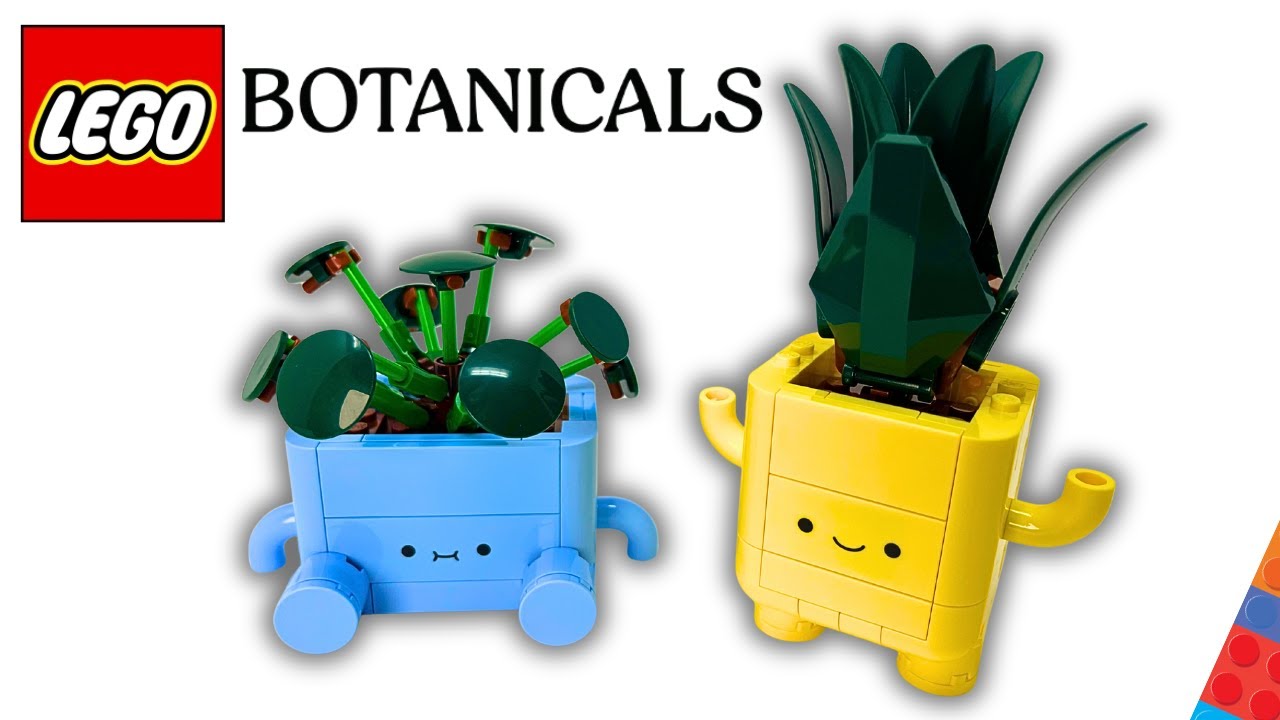 Lego Botanicals #10349 Happy Plants - YouTube
