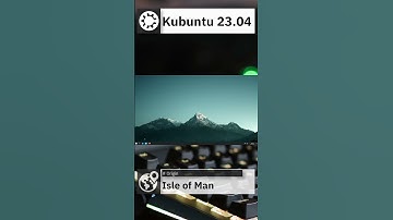 Kubuntu 23.04 Quick Overview #shorts