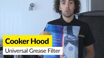 WPro Universal Cooker Hood Grease Filter
