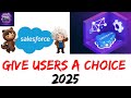 Give Users a Choice  || Screen flows || Salesforce Trailhead || 2025
