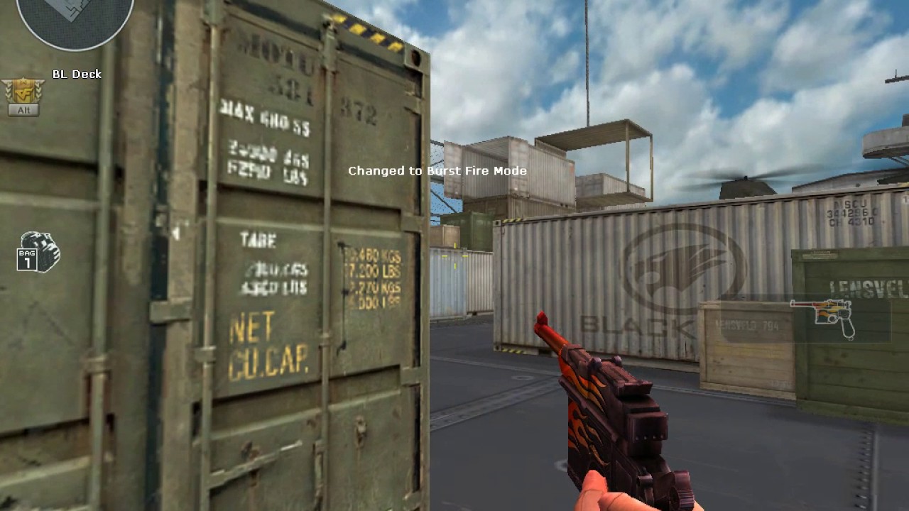 Crossfire NA: Ship Pistol TD