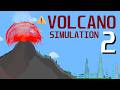 Volcano Eruption Simulation 2 Algodoo