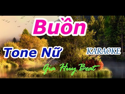 Buồn - Karaoke 